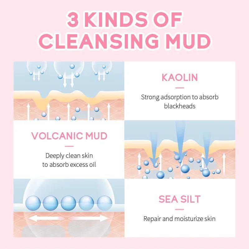 Sakura Deep Cleansing Mud Mask – 7 Treatments for Clear, Fresh Skin
