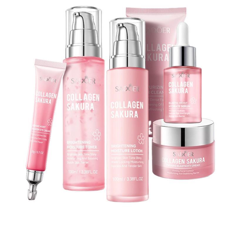 Sakura Collagen Skincare Collection – Face, Eye, Hand & Body Care