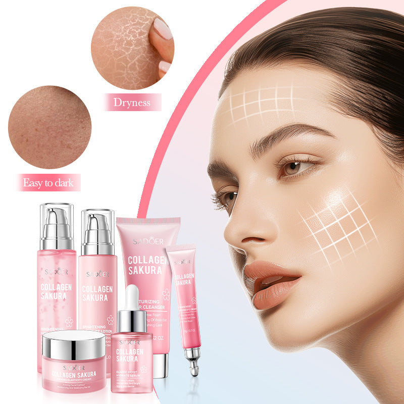 Sakura Collagen Skincare Collection – Face, Eye, Hand & Body Care