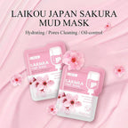 Sakura Deep Cleansing Mud Mask – 7 Treatments for Clear, Fresh Skin