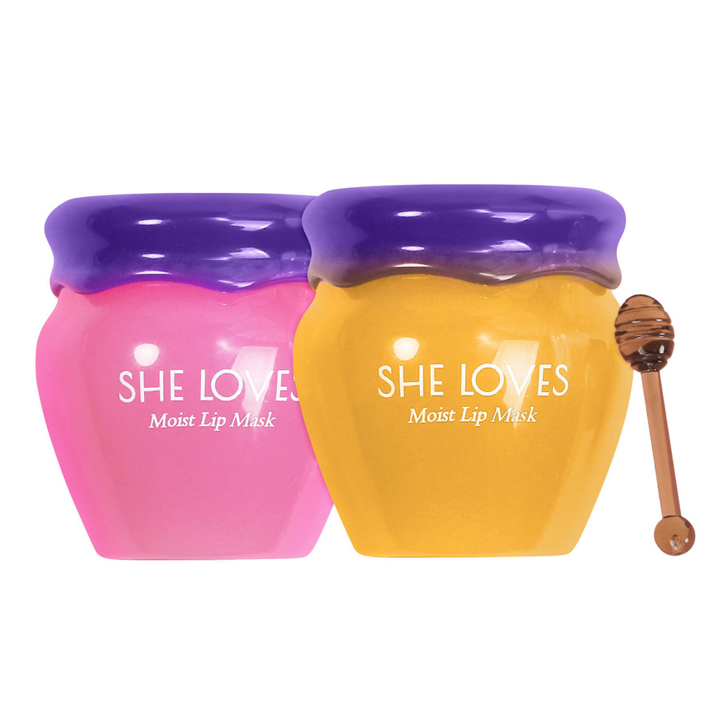 Sakura & Honey Lip Care Set – Exfoliating Scrub & Nourishing Lip Treatment